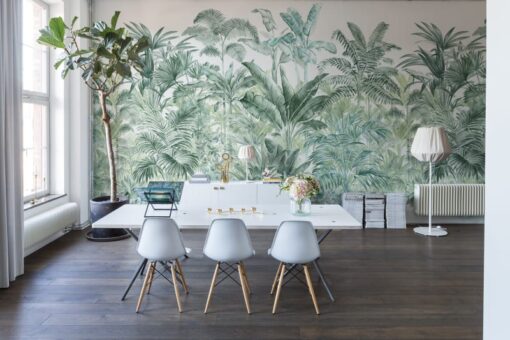 Pride Palms, Emerald Wallmural - Premium - Image 5