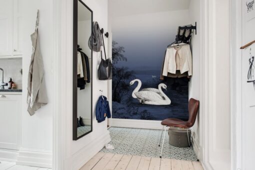 Swan Lake, Nightfall Wallmural - Premium - Image 3