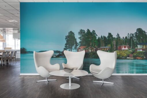 Cottage Island Wallmural - Premium - Image 3