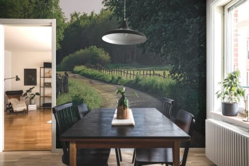 Wooden Fence Wallmural - Premium - Image 3