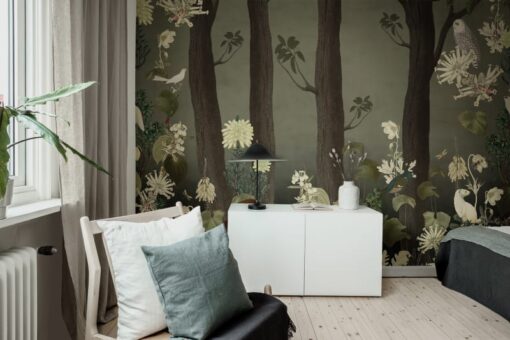 Rabbit Hole, Moss Wallmural - Premium - Image 3