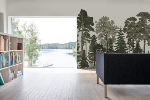 Scandinavian Bellewood Wallmural - Premium - Image 3