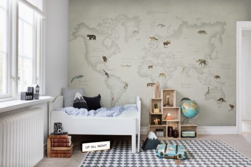 Animal World Wallmural - Premium