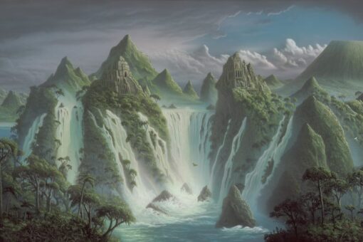 Fantasy World Wallmural - Premium - Image 2