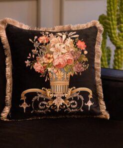 Figurative Flower Pillow - EY230