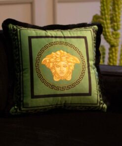 Green Medusa Pillow - EY231