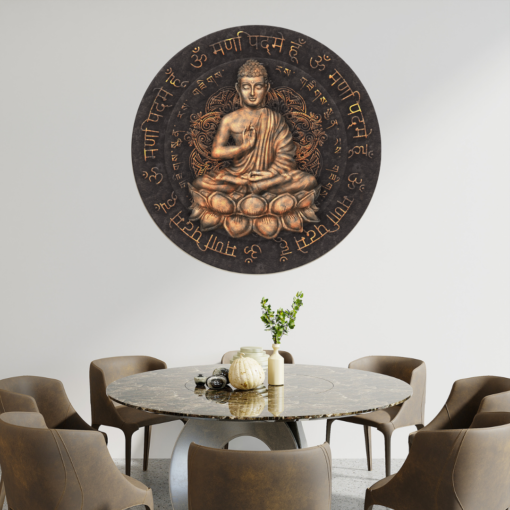 Circle Art - Buddha Preachings