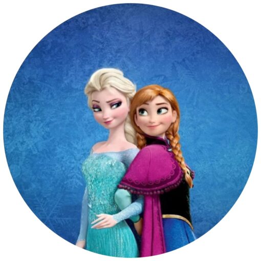 Circle Art - Frozen Elsa Anna - Image 2