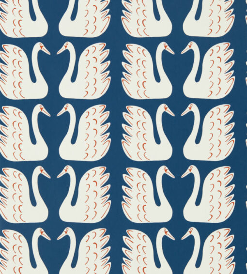 Swim Swam Swan Wallpaper - Image 2