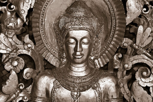 Buddha - Luang Prabang - Sepia - Image 2