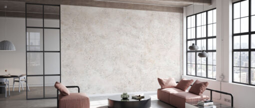 Rough Beige Concrete Wall