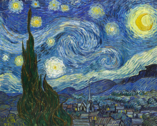 Vincent Van Gogh - Starry Night - Image 2