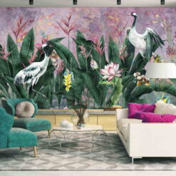 Amazon Swans Wallmural - A314