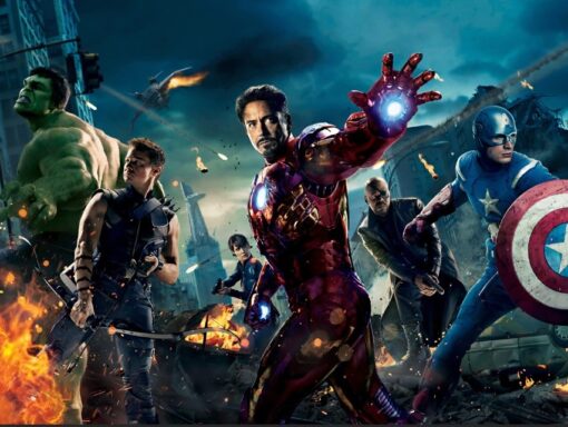 In Action Avengers Wallpaper