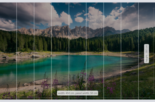 Dolomitenjuwel Wallmural ( 450 x 280 cm) - Image 3