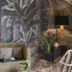 Green Tropical Palm Trees Wallmural