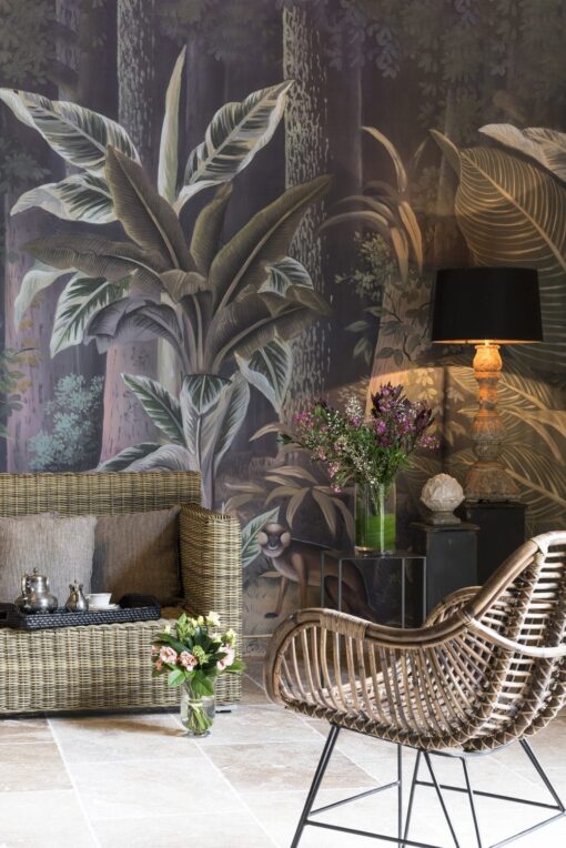 Green Tropical Palm Trees Wallmural