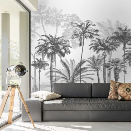 Black White Tree Wallmural - Image 3