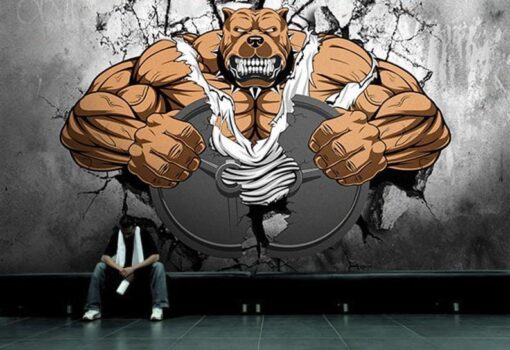 Gym Wallmural