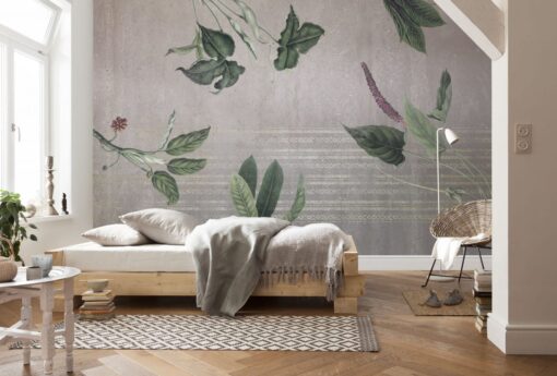 Tropic Concrete Wallmural