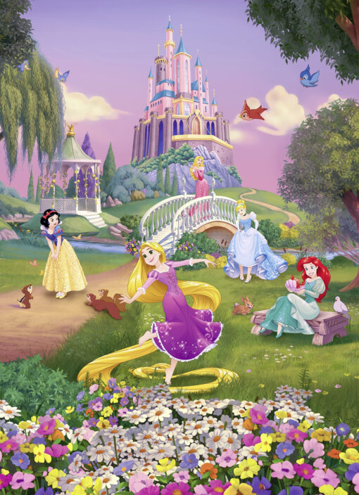 Disney Princess Royal Picnic Mural - Image 2