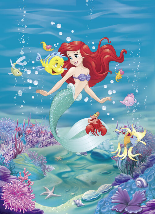 The Little Mermaid Underwater Mural - Image 2