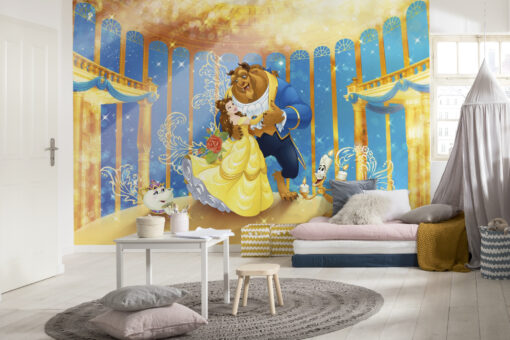 Beauty and the Beast Royal Ballroom Wall Mural